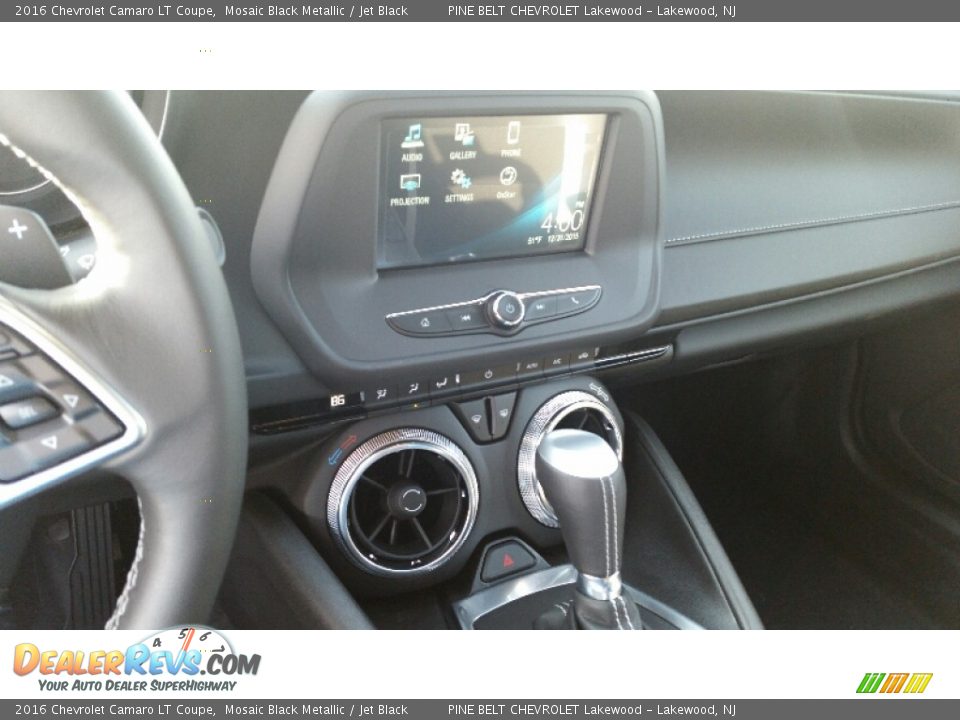 2016 Chevrolet Camaro LT Coupe Mosaic Black Metallic / Jet Black Photo #10