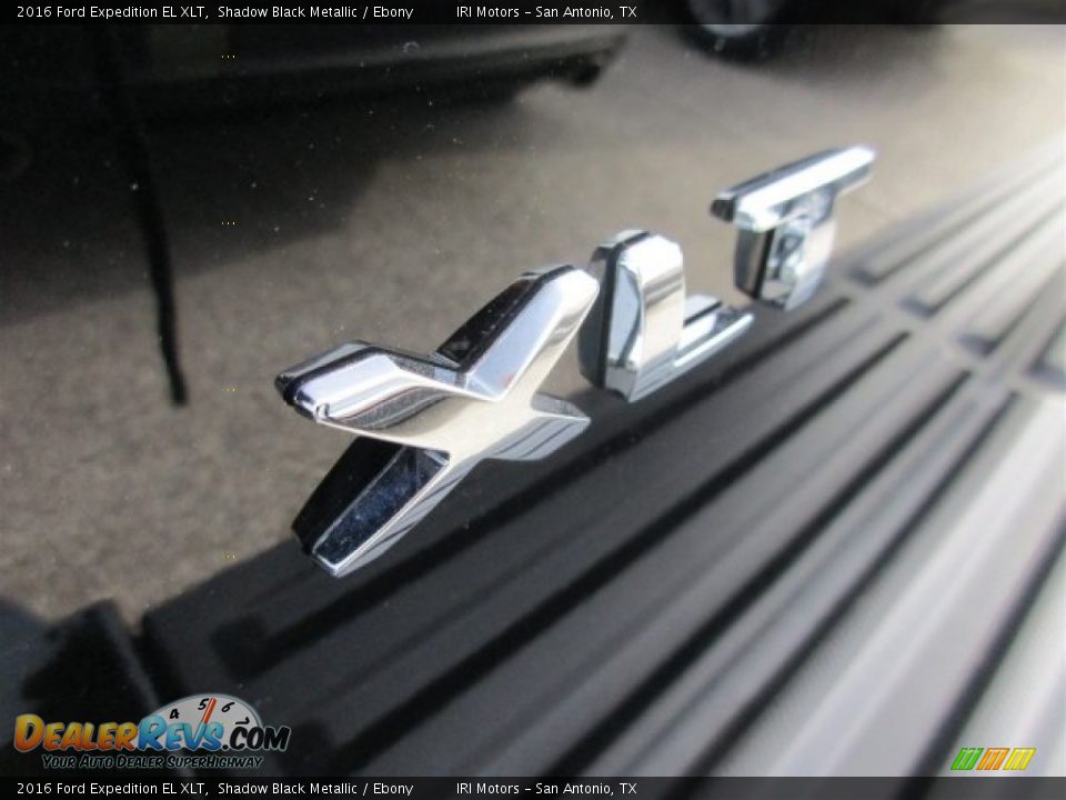 2016 Ford Expedition EL XLT Shadow Black Metallic / Ebony Photo #6