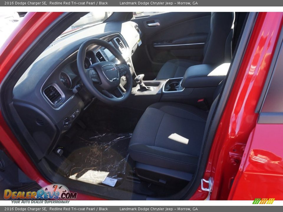 2016 Dodge Charger SE Redline Red Tri-coat Pearl / Black Photo #6
