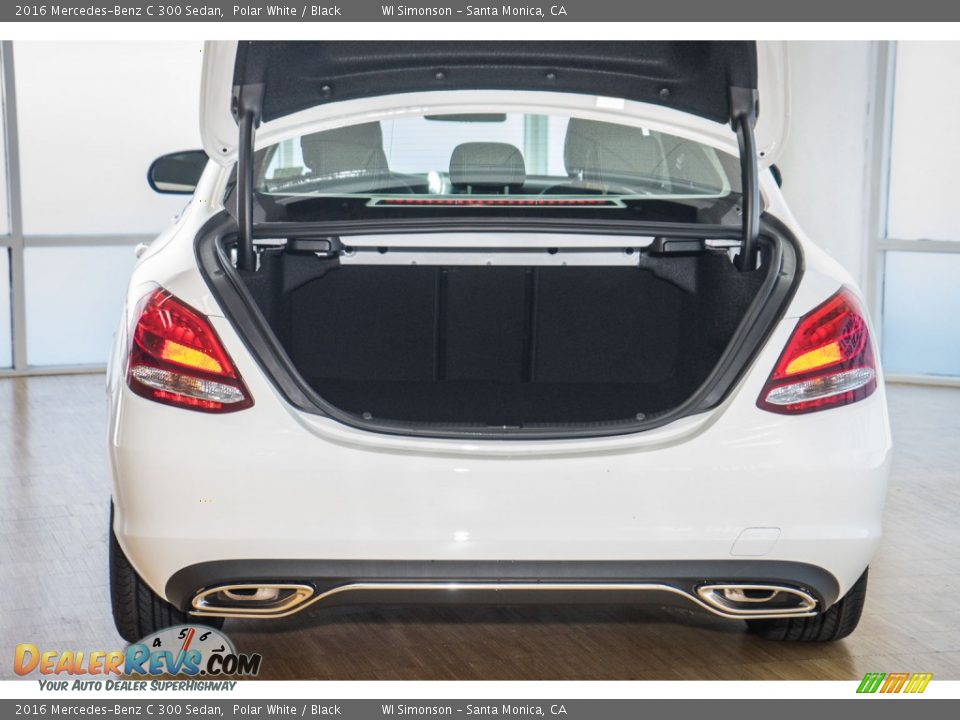 2016 Mercedes-Benz C 300 Sedan Polar White / Black Photo #5