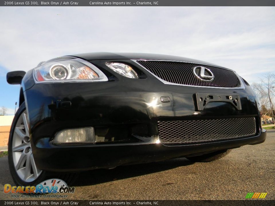 2006 Lexus GS 300 Black Onyx / Ash Gray Photo #1
