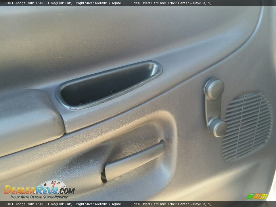 2001 Dodge Ram 1500 ST Regular Cab Bright Silver Metallic / Agate Photo #10