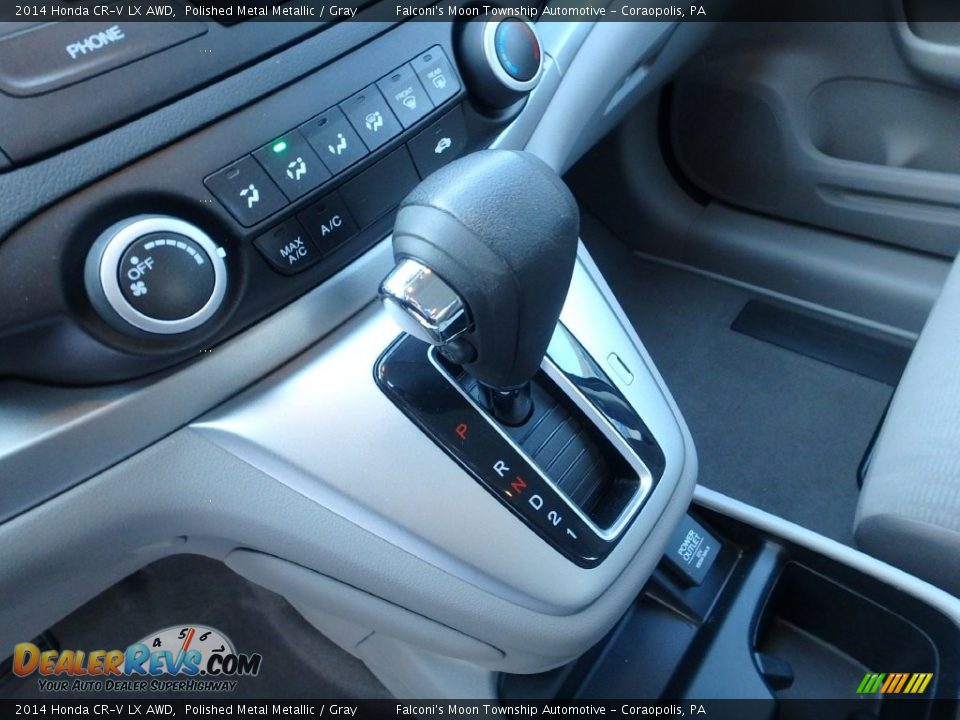 2014 Honda CR-V LX AWD Polished Metal Metallic / Gray Photo #22
