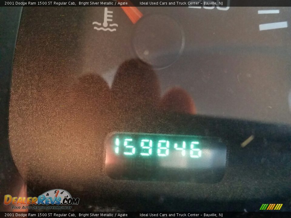 2001 Dodge Ram 1500 ST Regular Cab Bright Silver Metallic / Agate Photo #15