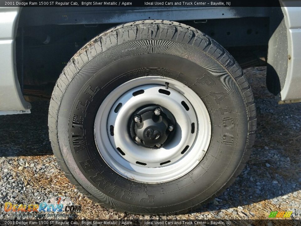 2001 Dodge Ram 1500 ST Regular Cab Bright Silver Metallic / Agate Photo #19