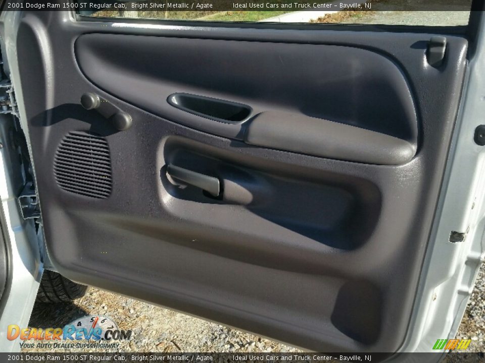 2001 Dodge Ram 1500 ST Regular Cab Bright Silver Metallic / Agate Photo #20
