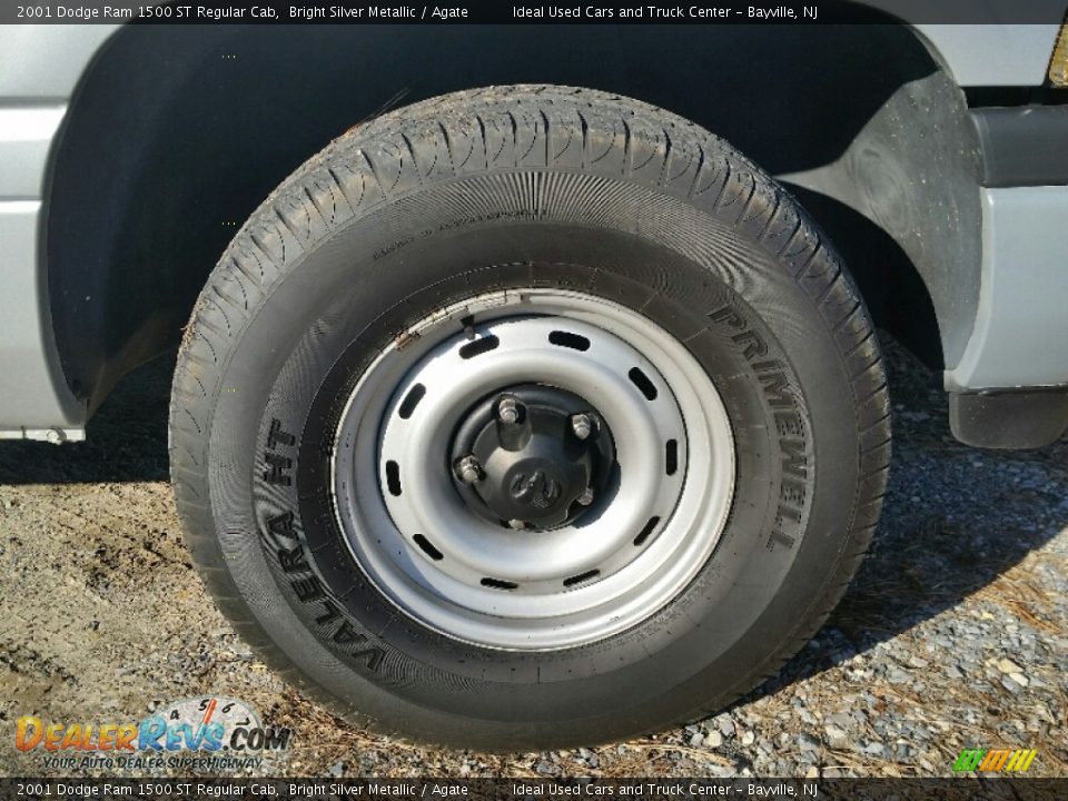 2001 Dodge Ram 1500 ST Regular Cab Bright Silver Metallic / Agate Photo #21