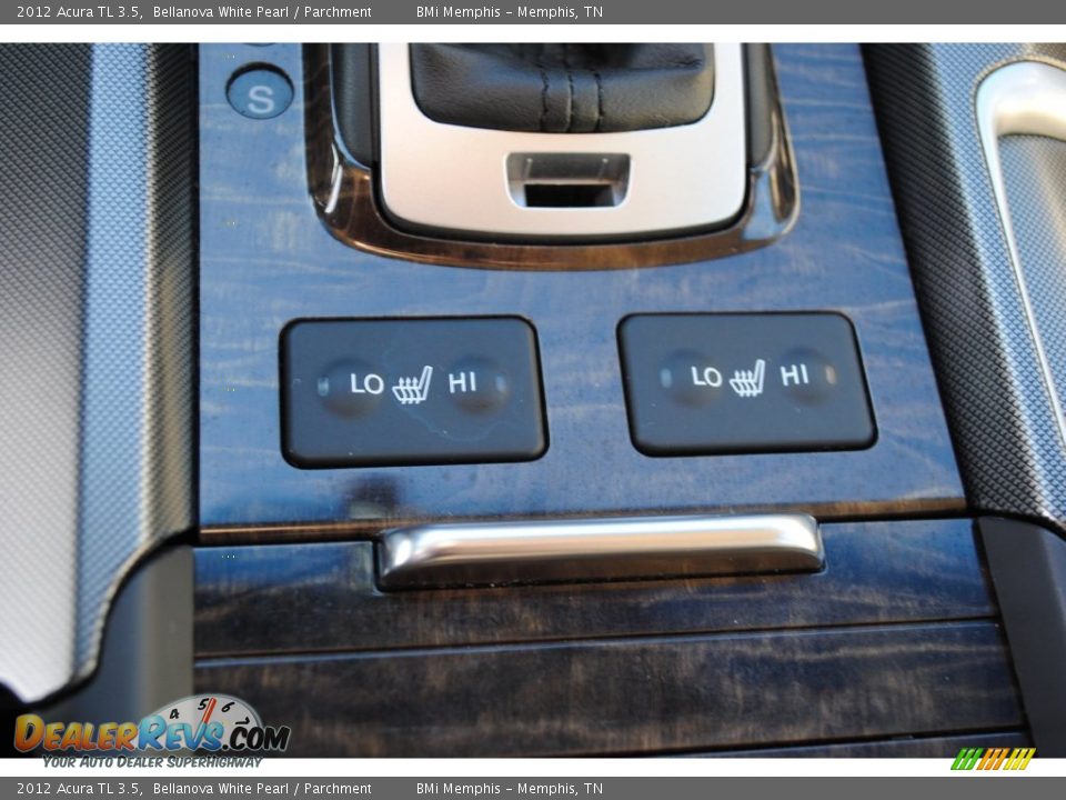 2012 Acura TL 3.5 Bellanova White Pearl / Parchment Photo #17