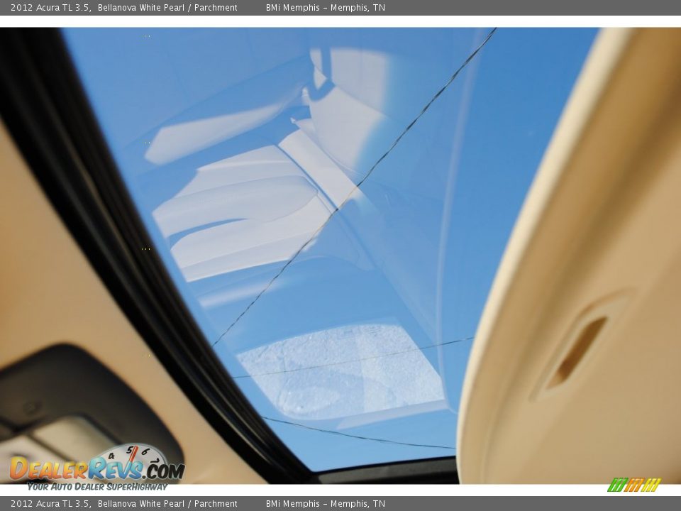 2012 Acura TL 3.5 Bellanova White Pearl / Parchment Photo #18