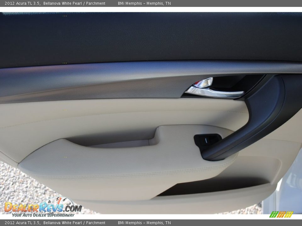 2012 Acura TL 3.5 Bellanova White Pearl / Parchment Photo #19
