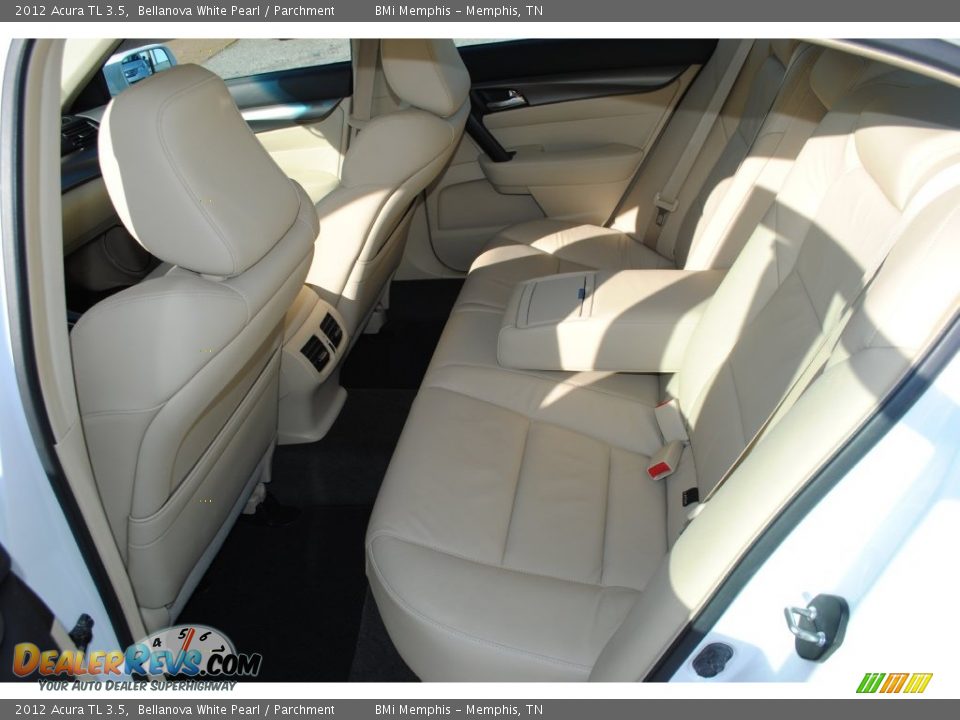 2012 Acura TL 3.5 Bellanova White Pearl / Parchment Photo #20