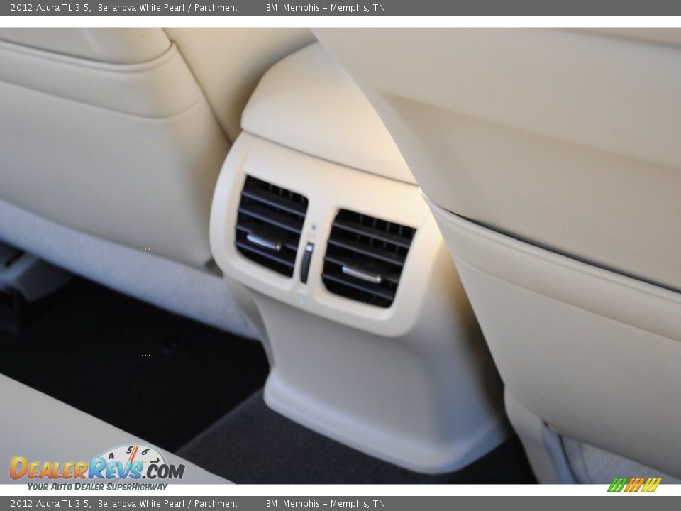 2012 Acura TL 3.5 Bellanova White Pearl / Parchment Photo #23
