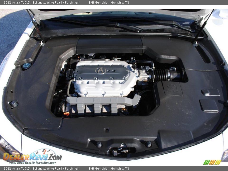 2012 Acura TL 3.5 Bellanova White Pearl / Parchment Photo #27