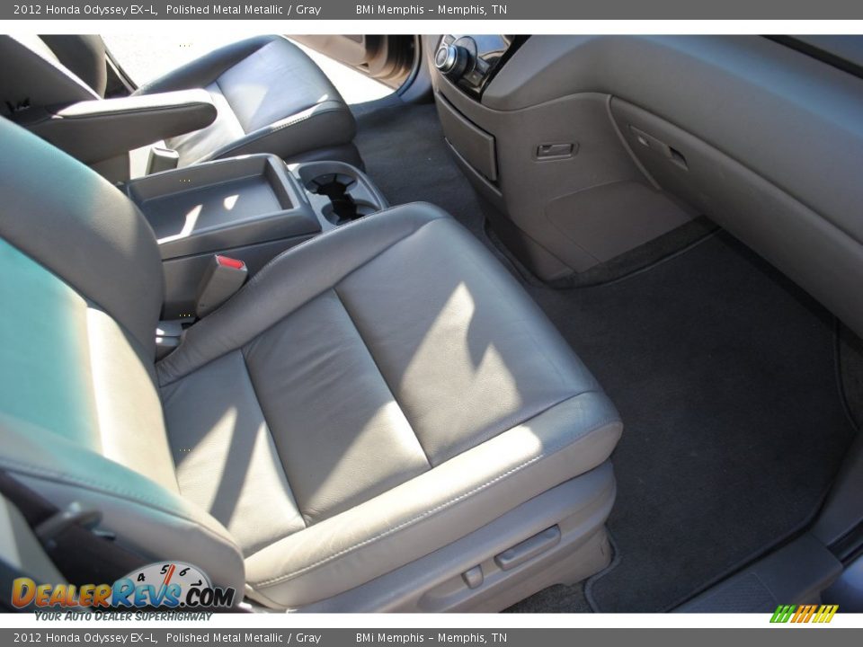 2012 Honda Odyssey EX-L Polished Metal Metallic / Gray Photo #29