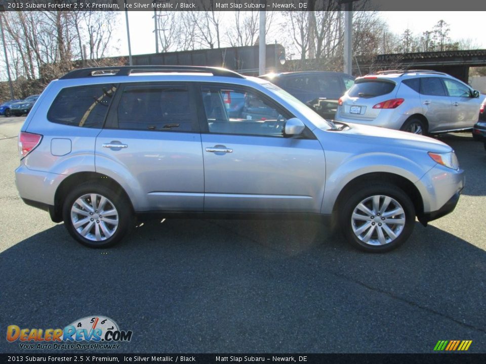 2013 Subaru Forester 2.5 X Premium Ice Silver Metallic / Black Photo #5