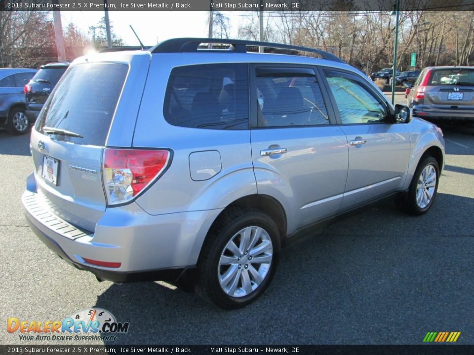 2013 Subaru Forester 2.5 X Premium Ice Silver Metallic / Black Photo #6