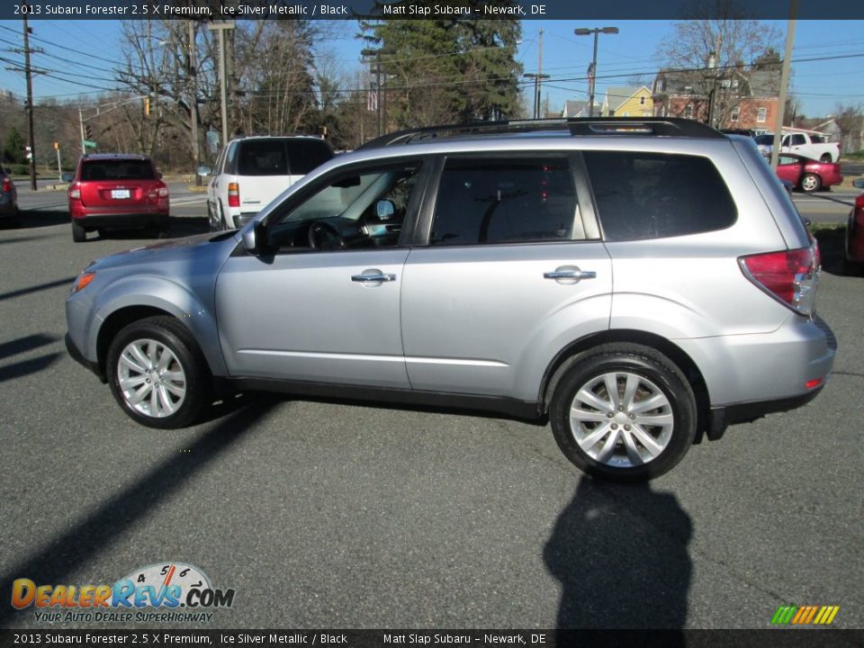 2013 Subaru Forester 2.5 X Premium Ice Silver Metallic / Black Photo #9