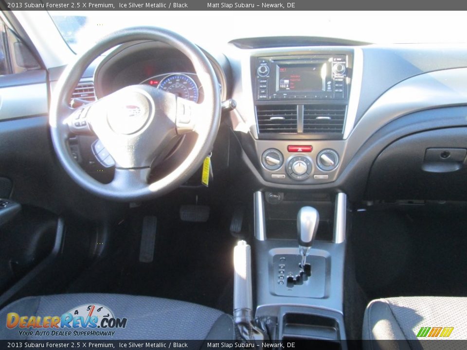 2013 Subaru Forester 2.5 X Premium Ice Silver Metallic / Black Photo #10