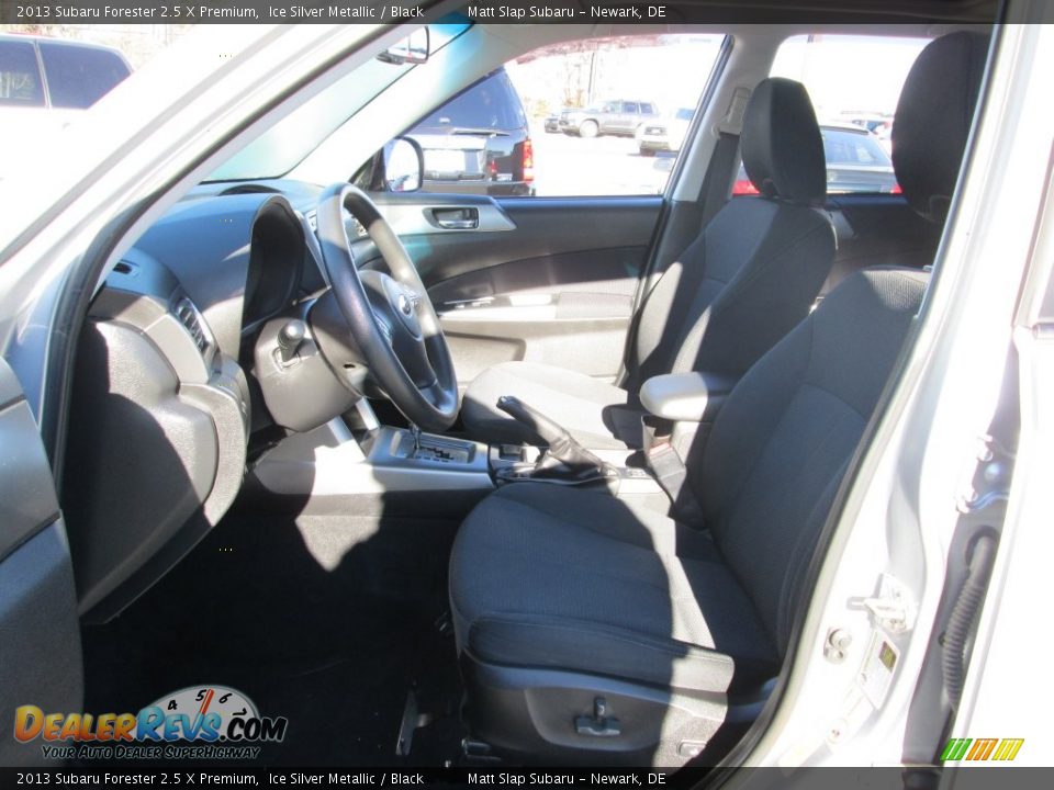 2013 Subaru Forester 2.5 X Premium Ice Silver Metallic / Black Photo #12