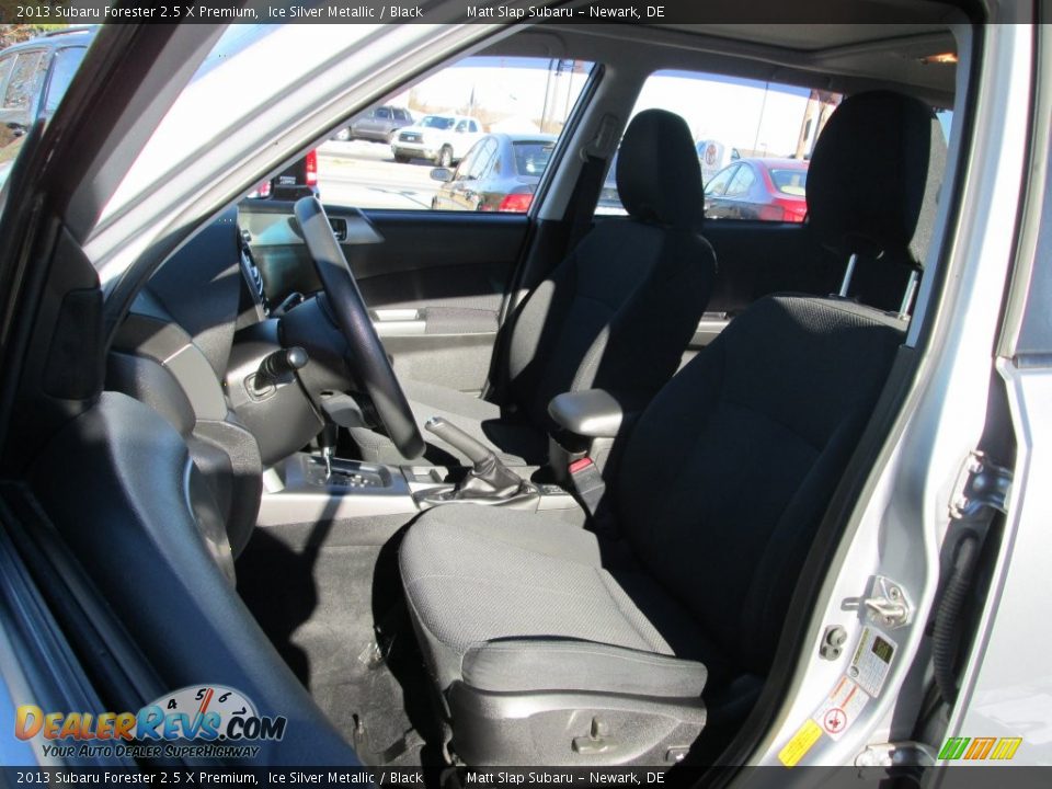 2013 Subaru Forester 2.5 X Premium Ice Silver Metallic / Black Photo #15