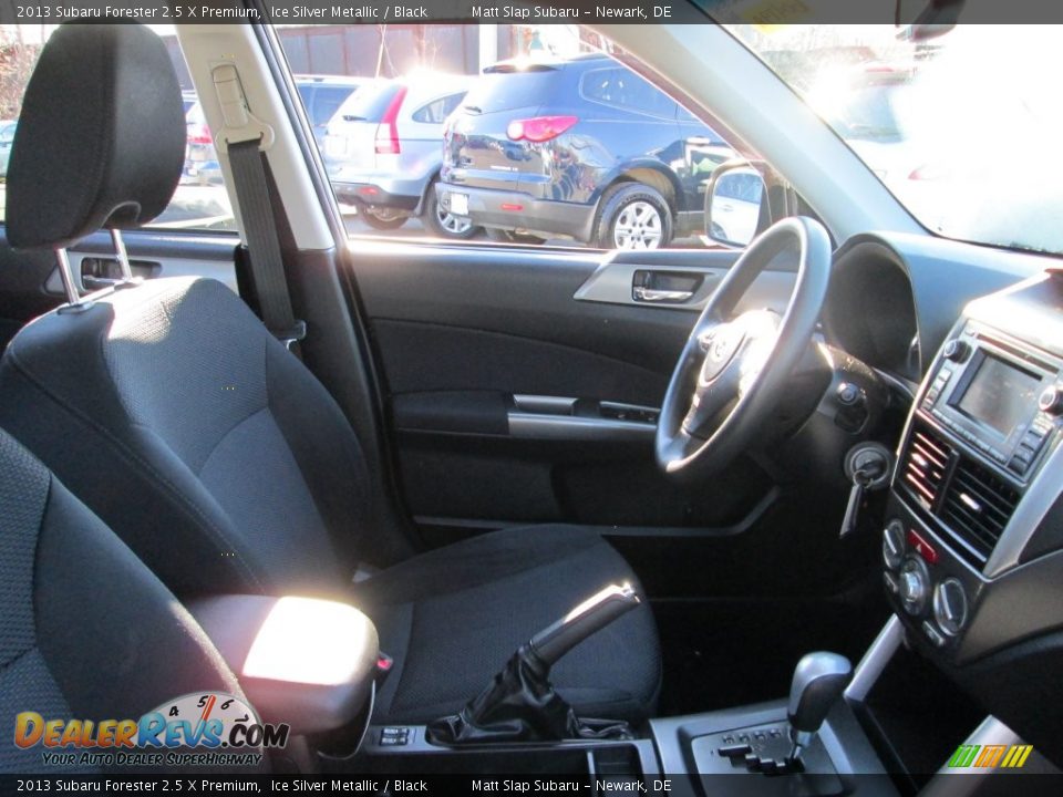 2013 Subaru Forester 2.5 X Premium Ice Silver Metallic / Black Photo #16