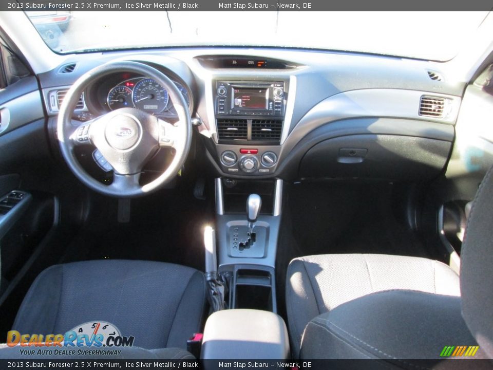2013 Subaru Forester 2.5 X Premium Ice Silver Metallic / Black Photo #24