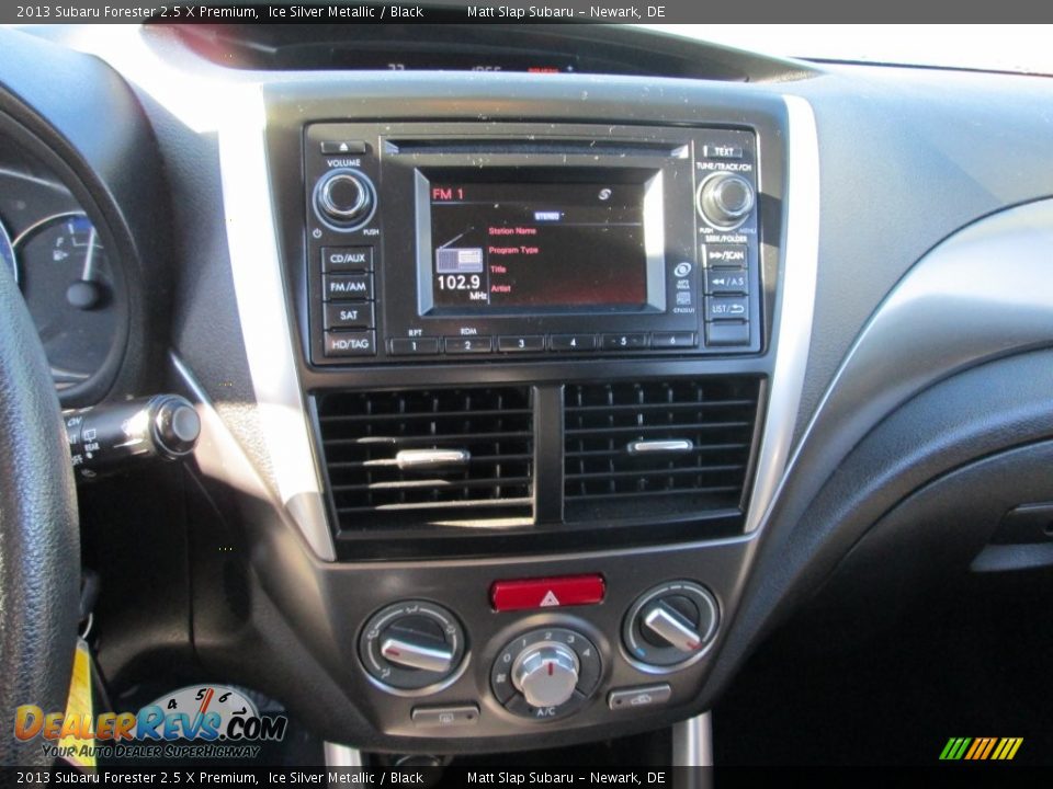 2013 Subaru Forester 2.5 X Premium Ice Silver Metallic / Black Photo #25