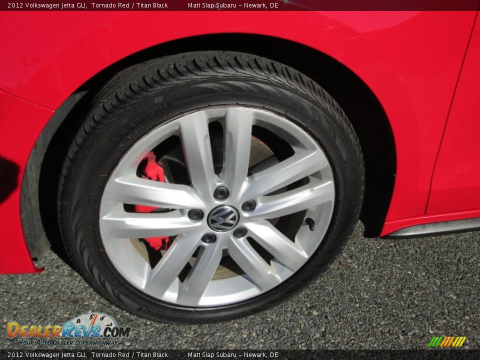2012 Volkswagen Jetta GLI Tornado Red / Titan Black Photo #21