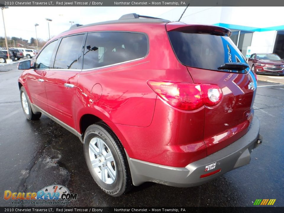 2010 Chevrolet Traverse LT Red Jewel Tintcoat / Ebony Photo #4