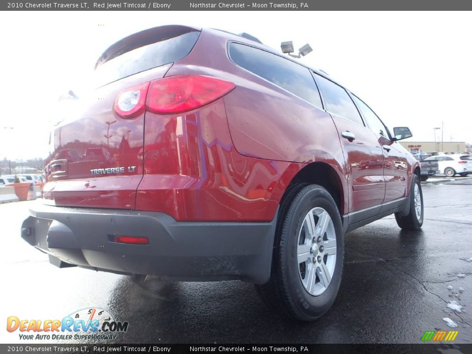 2010 Chevrolet Traverse LT Red Jewel Tintcoat / Ebony Photo #9