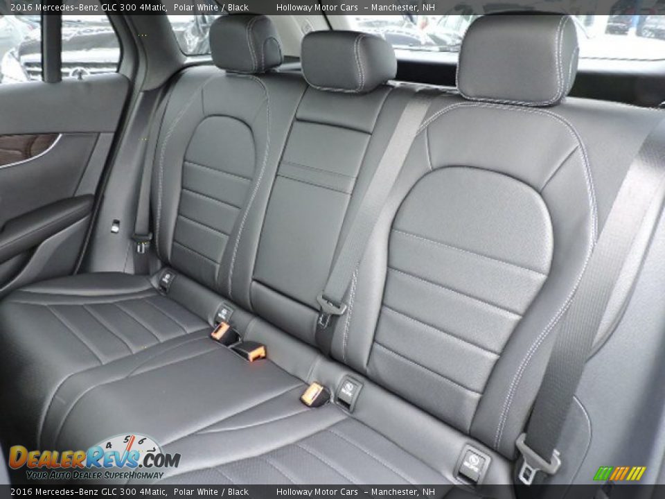 2016 Mercedes-Benz GLC 300 4Matic Polar White / Black Photo #8