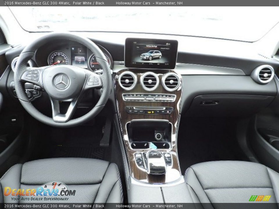 2016 Mercedes-Benz GLC 300 4Matic Polar White / Black Photo #10