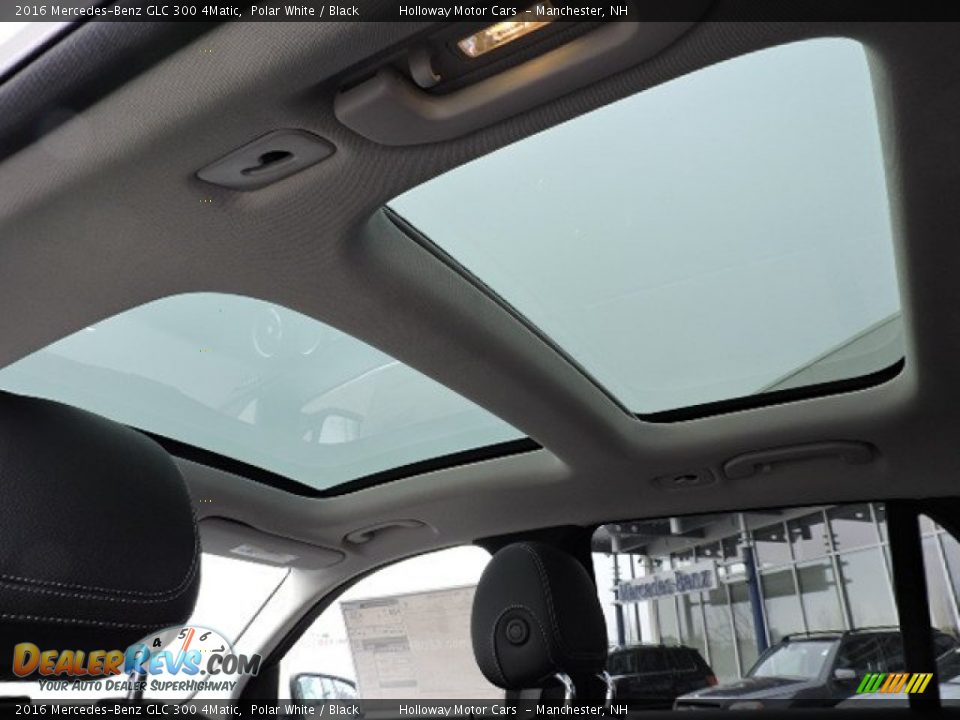 2016 Mercedes-Benz GLC 300 4Matic Polar White / Black Photo #16