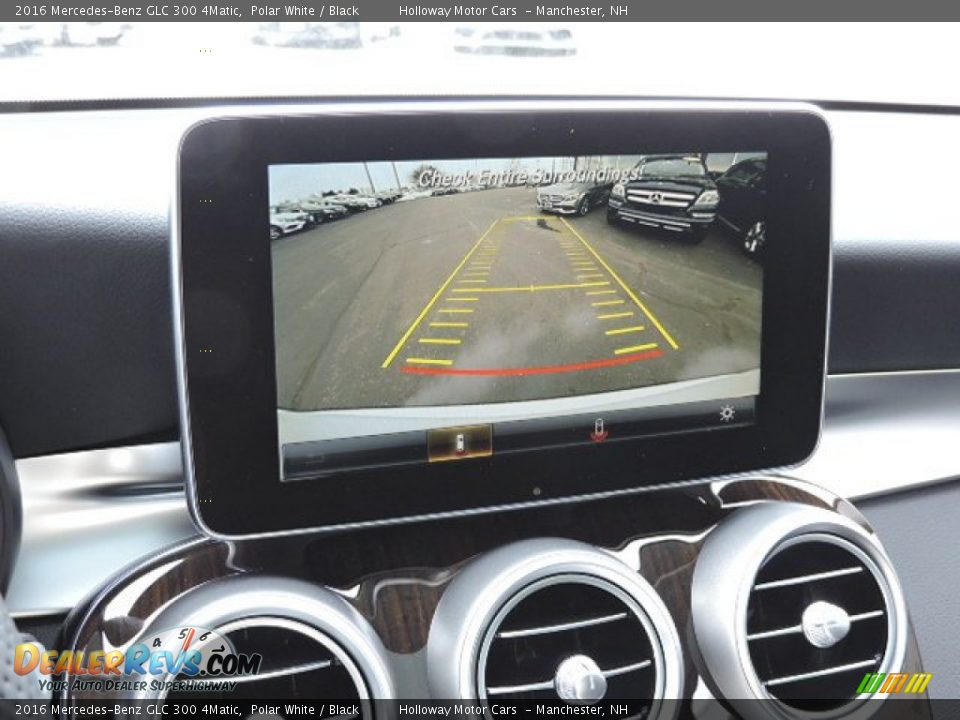 2016 Mercedes-Benz GLC 300 4Matic Polar White / Black Photo #18