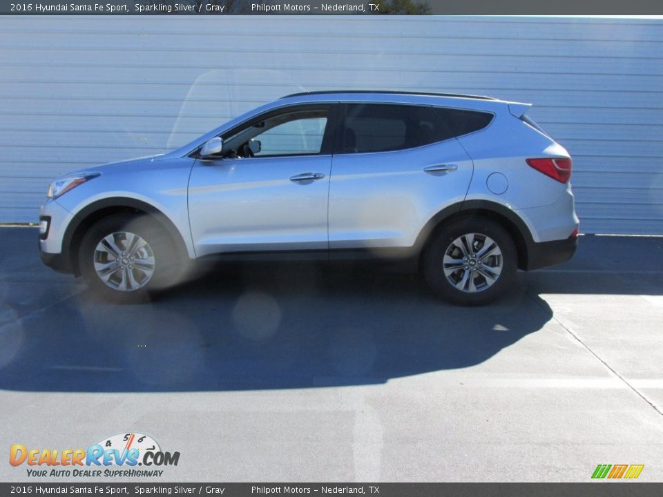 2016 Hyundai Santa Fe Sport Sparkling Silver / Gray Photo #6