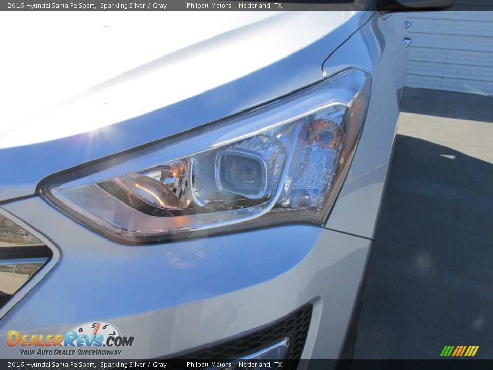 2016 Hyundai Santa Fe Sport Sparkling Silver / Gray Photo #9
