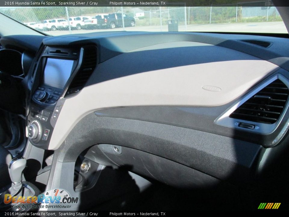 2016 Hyundai Santa Fe Sport Sparkling Silver / Gray Photo #15