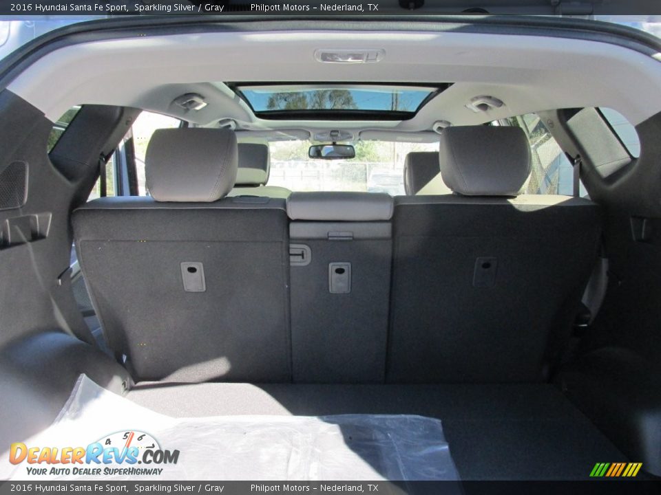 2016 Hyundai Santa Fe Sport Sparkling Silver / Gray Photo #16