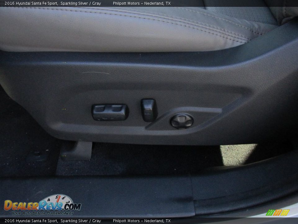 2016 Hyundai Santa Fe Sport Sparkling Silver / Gray Photo #24