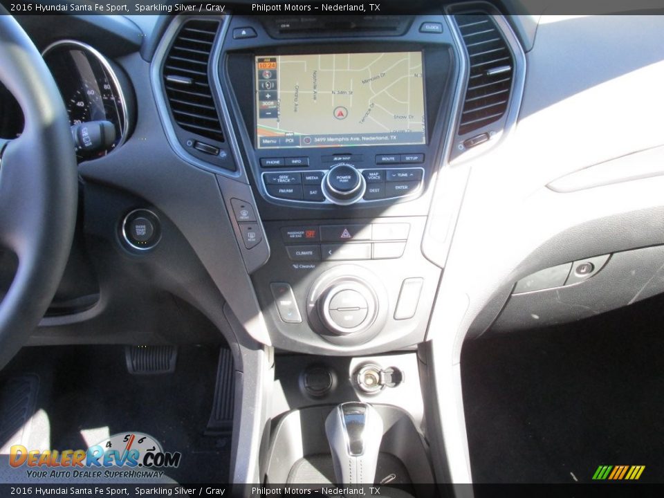 2016 Hyundai Santa Fe Sport Sparkling Silver / Gray Photo #26