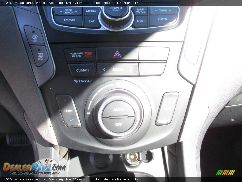 2016 Hyundai Santa Fe Sport Sparkling Silver / Gray Photo #28
