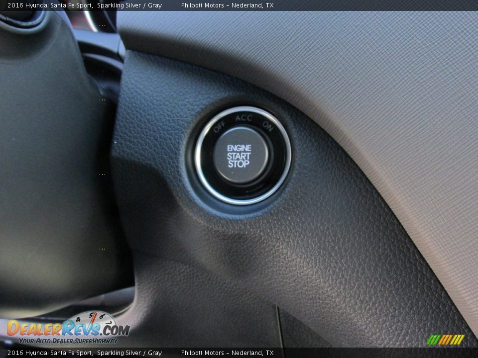 2016 Hyundai Santa Fe Sport Sparkling Silver / Gray Photo #31