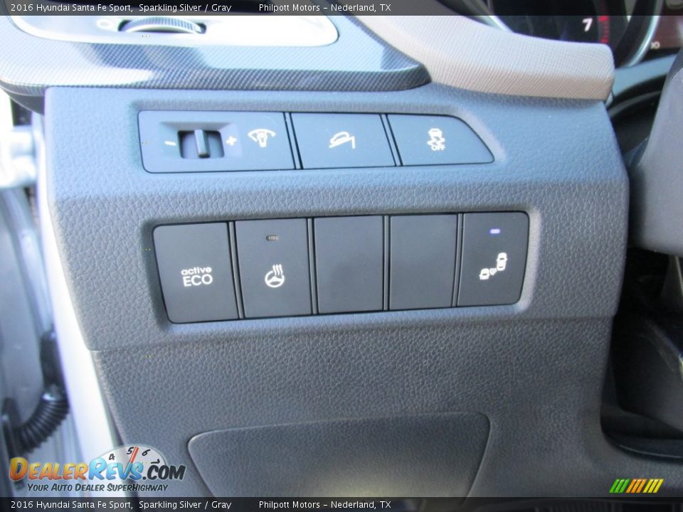 2016 Hyundai Santa Fe Sport Sparkling Silver / Gray Photo #34