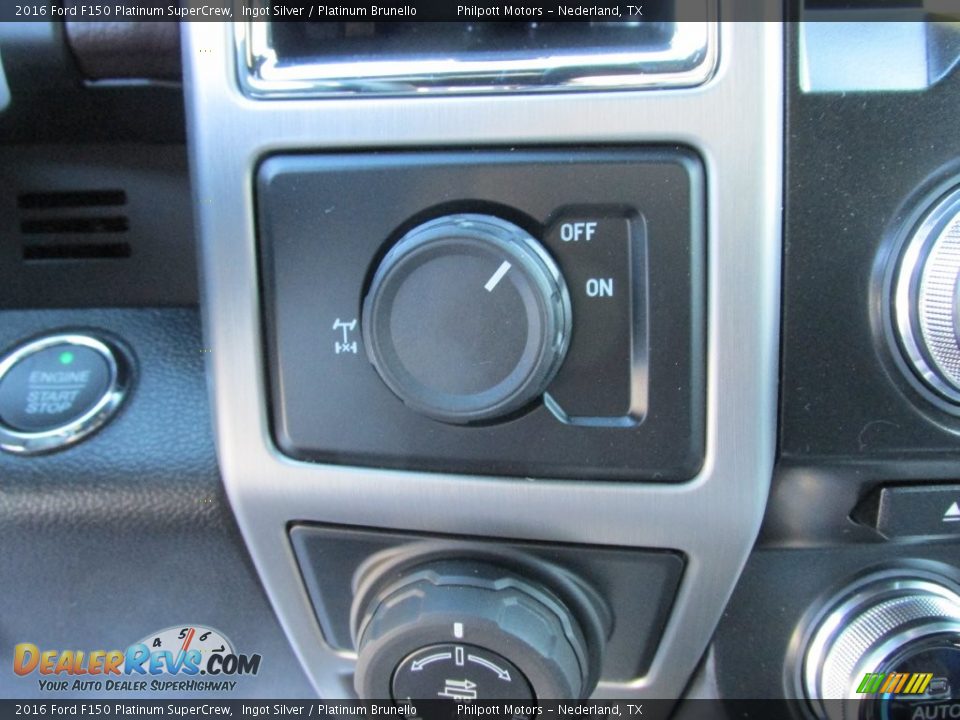 Controls of 2016 Ford F150 Platinum SuperCrew Photo #27