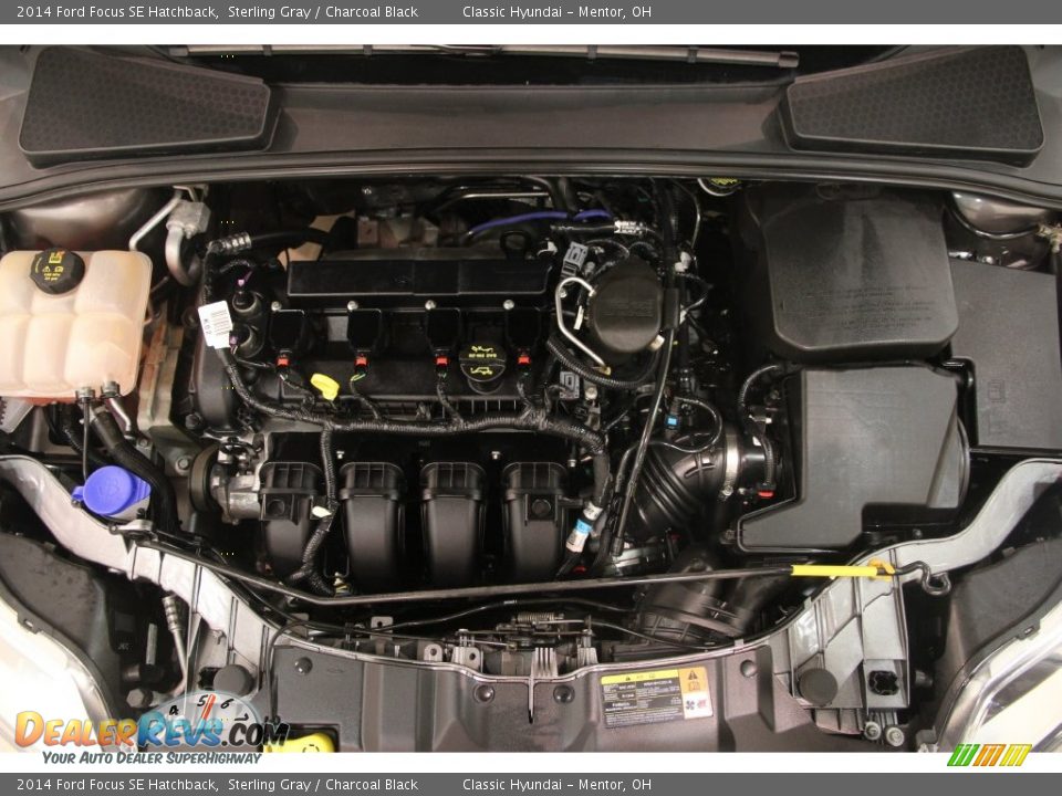 2014 Ford Focus SE Hatchback Sterling Gray / Charcoal Black Photo #16
