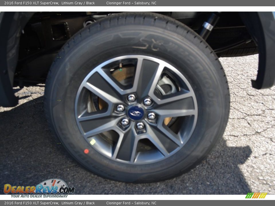 2016 Ford F150 XLT SuperCrew Wheel Photo #6