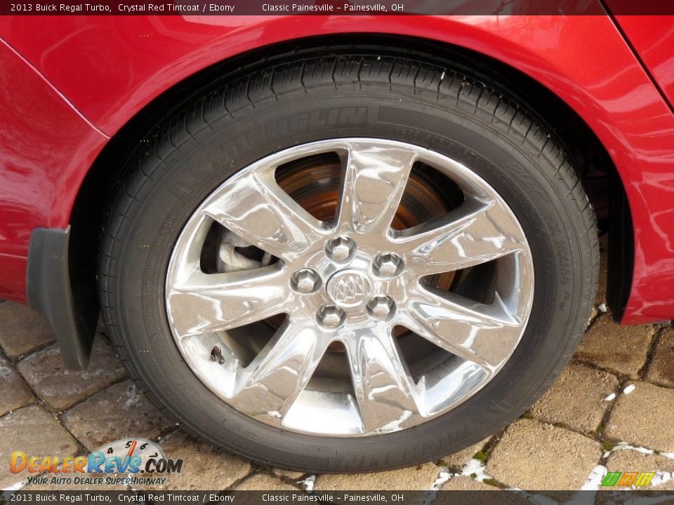 2013 Buick Regal Turbo Crystal Red Tintcoat / Ebony Photo #5
