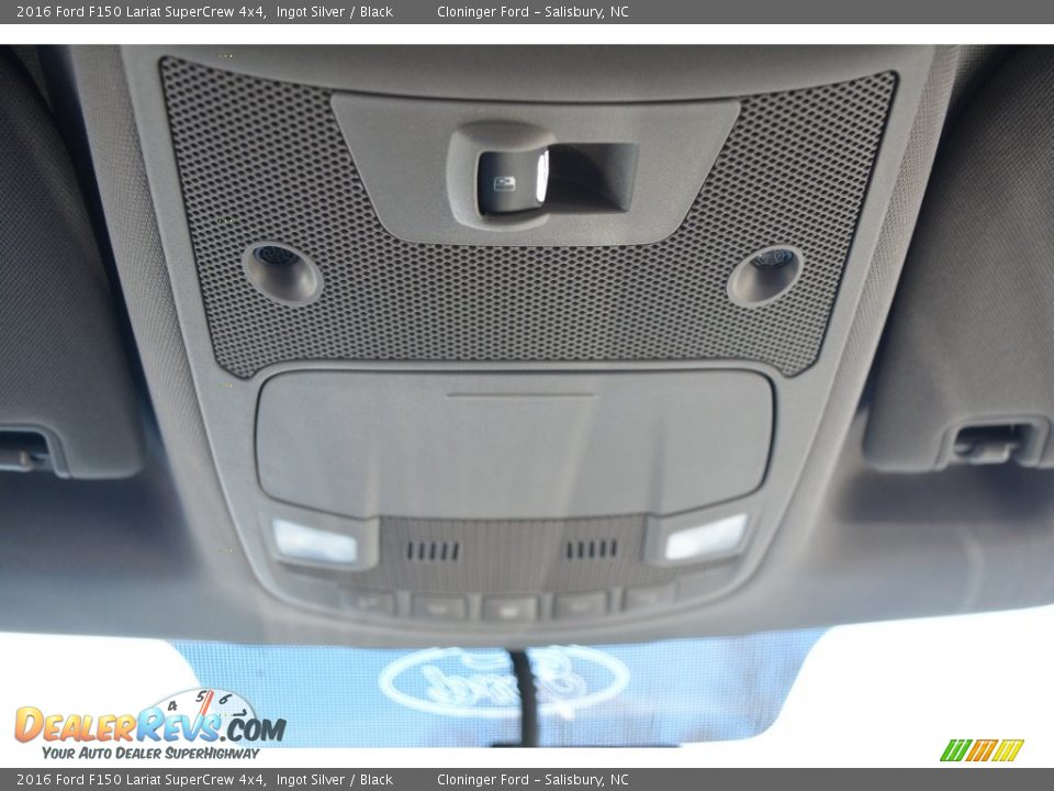 2016 Ford F150 Lariat SuperCrew 4x4 Ingot Silver / Black Photo #19