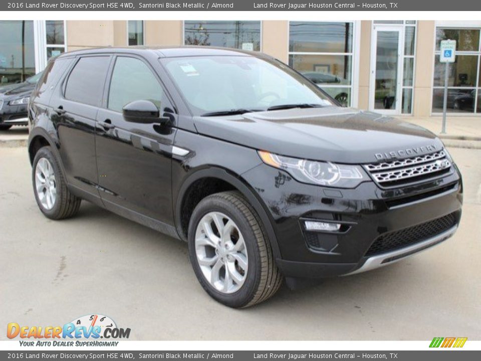 2016 Land Rover Discovery Sport HSE 4WD Santorini Black Metallic / Almond Photo #2