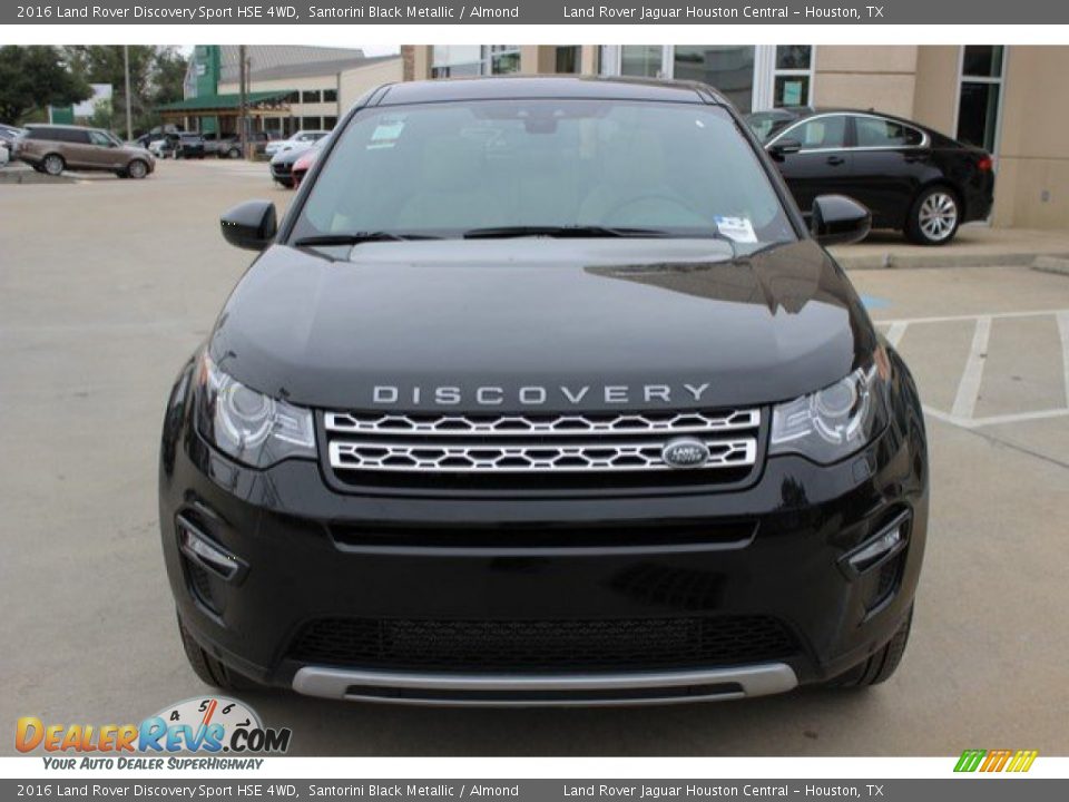 2016 Land Rover Discovery Sport HSE 4WD Santorini Black Metallic / Almond Photo #6